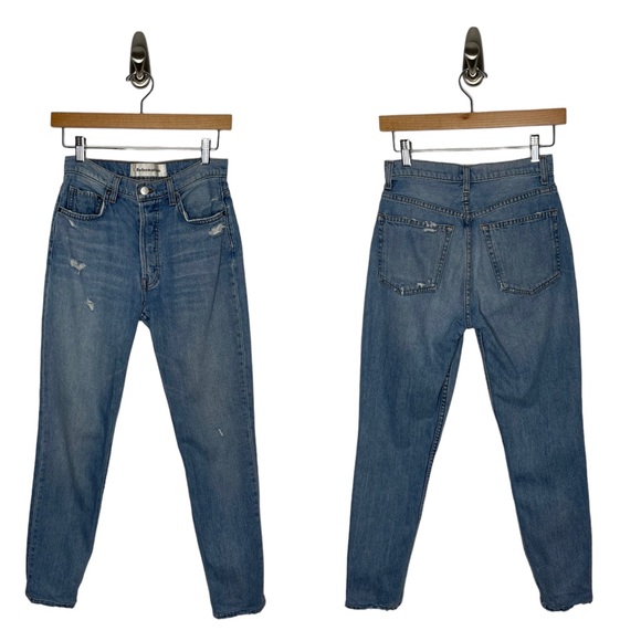 Reformation | Melissa High and Skinny Jeans in Savu Wash 26 - Picture 2 of 10